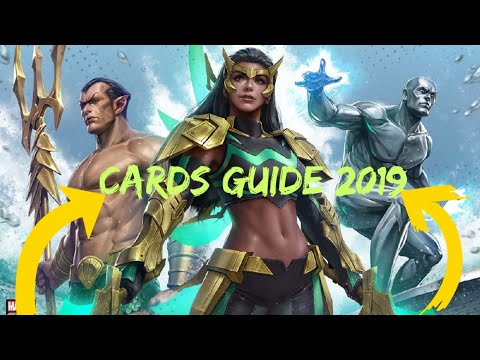 NEW CARD GUIDE (2019) - Marvel future fight