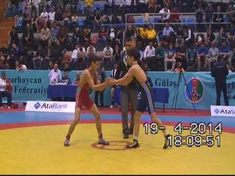 AWFCUP2014 / Elgun Huseynzade - Kanan Jafarov - GR cadet 50 kg gold medal match