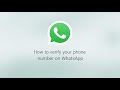 How To Verify Your Phone Number | WhatsApp