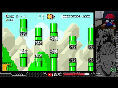 Super Mario Maker 2: Endless Easy Mode 16 Levels (12:18) PB