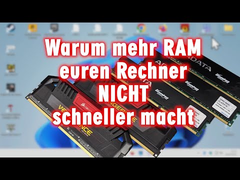 Windows wird mit mehr RAM nicht schneller (es sei denn Ihr seid RAM-Hersteller)