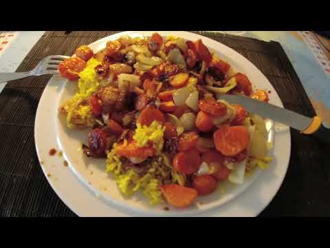 MongoTV_8853 - Min Aftensmad - KARRY RIS Med Stegte LØG og GULERØDDER og TAMARI