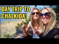 ATHENS VLOG: DAY TRIP TO CHALKIDA IN EVIA! | CHALKIS || LIVING IN GREECE