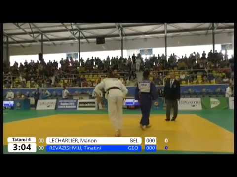 Cadet European Judo Cup - 2017 - LECHARLIER, Manon (BEL)-REVAZISHVILI, Tinatini (GEO)