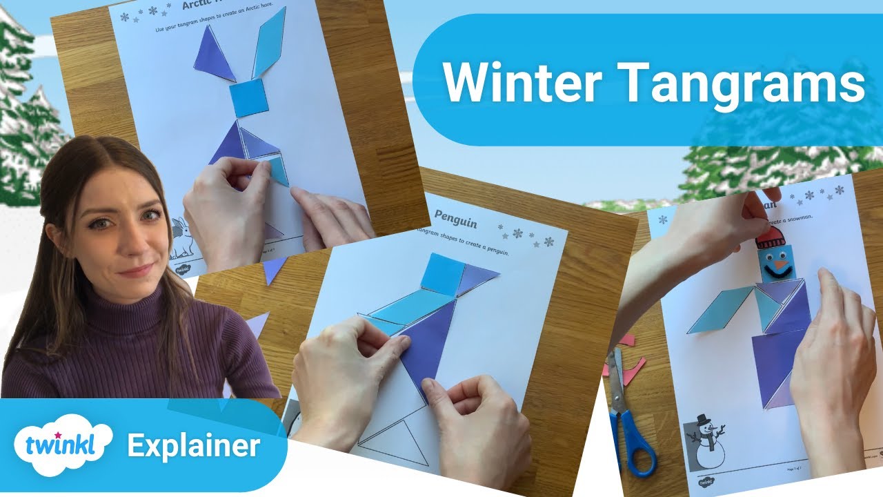 Winter Tangrams Activity
