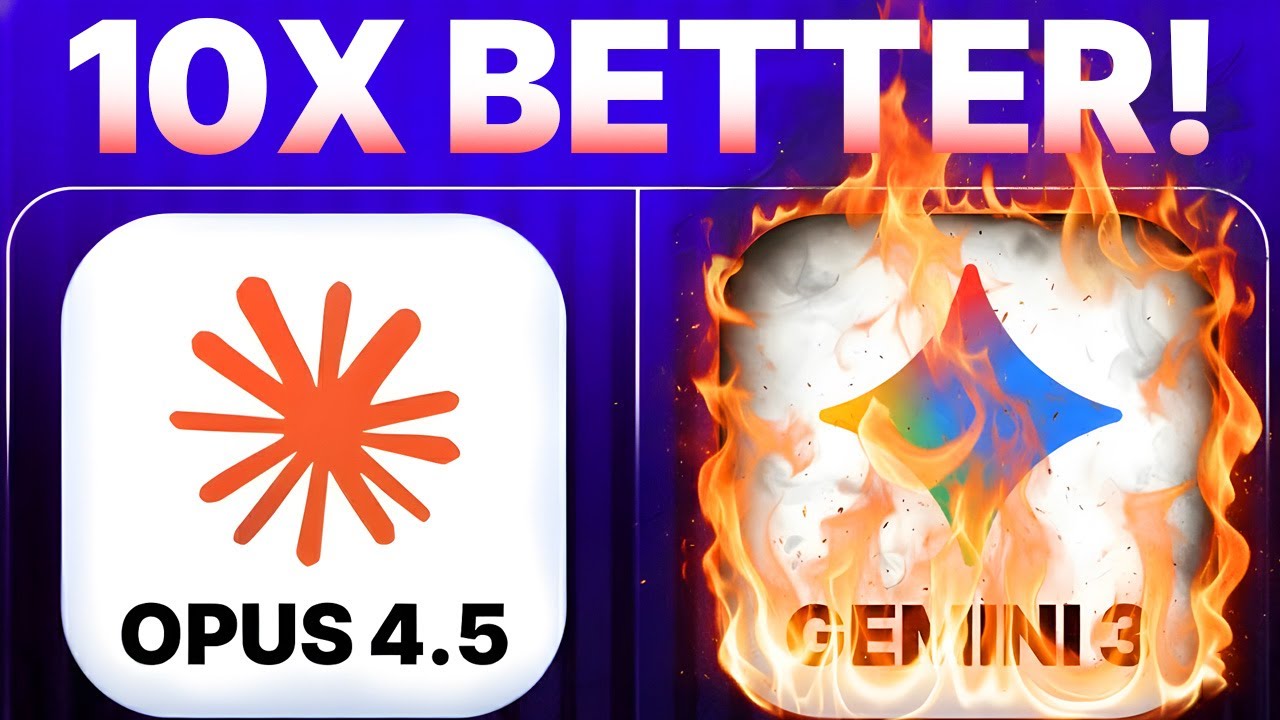 Opus 4.5 Just Destroyed Gemini 3 in Frontend! 🤯