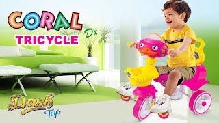 Dash Coral Deluxe Tricycle