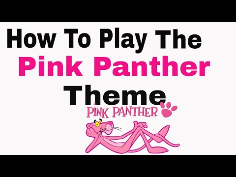 How to Play The Pink Panther on Saxophone
