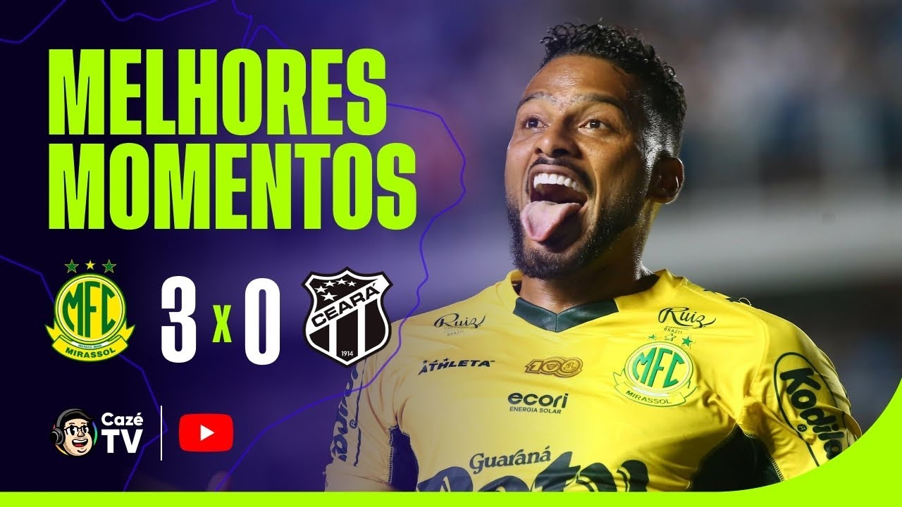 MELHORES MOMENTOS: MIRASSOL 3 X 0 CEARÁ | BRASILEIRÃO 2025 | 35ª RODADA