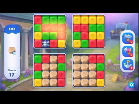 Fishdom Blast Level 102 - NO BOOSTERS GAMEPLAY 🐠 | SKILLGAMING ✔️