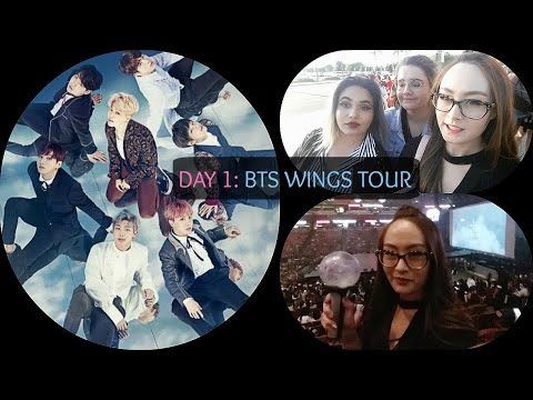 화이팅Life EP.14: Day 1 BTS WINGS TOUR IN ANAHEIM!!