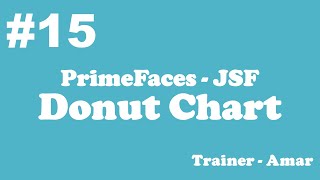 PrimeFaces - JSF Tutorial || Donut Chart in PrimeFaces using Netbeans IDE || Part-15