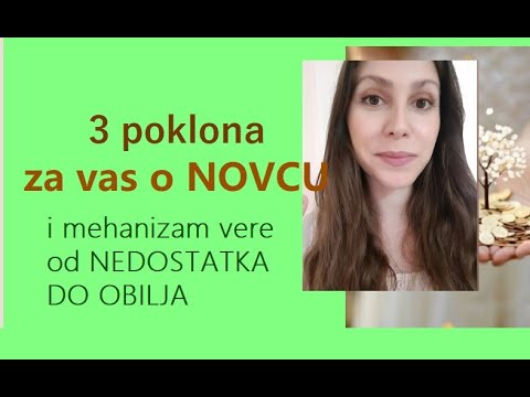 3 🎁poklona - NOVAC, mehanizam vere od NEDOSTATKA DO OBILJA #manifestation #mindset 