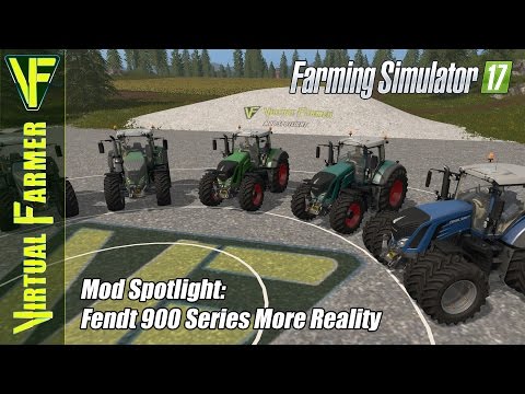 Farming Simulator 17 Mod Spotlight - Fendt 900 Series More Reality