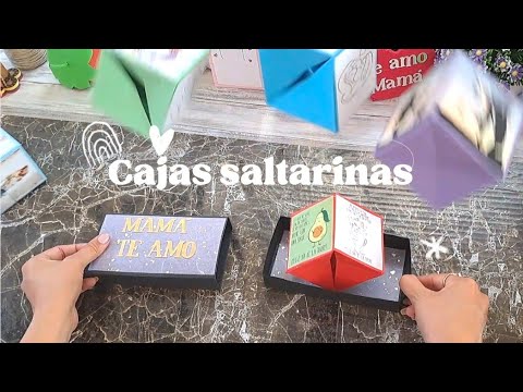 Como hacer CAJAS SALTARINAS 🎉🎊  SORPRENDE A LOS QUE MAS QUIERAS 🎲😍