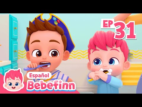 ¡A cepillar! | EP31 | Lava Tus Dientes | Canciones Infantiles | Bebefinn en español
