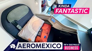 Impressed on AEROMEXICO ✦ 787 Business Class Trip Report ✦ Mexico City to Sao Paulo @tfft