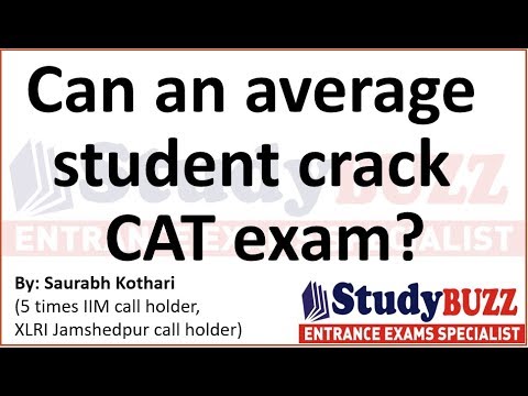 Can an average student crack CAT exam? Time table for CAT aspirants