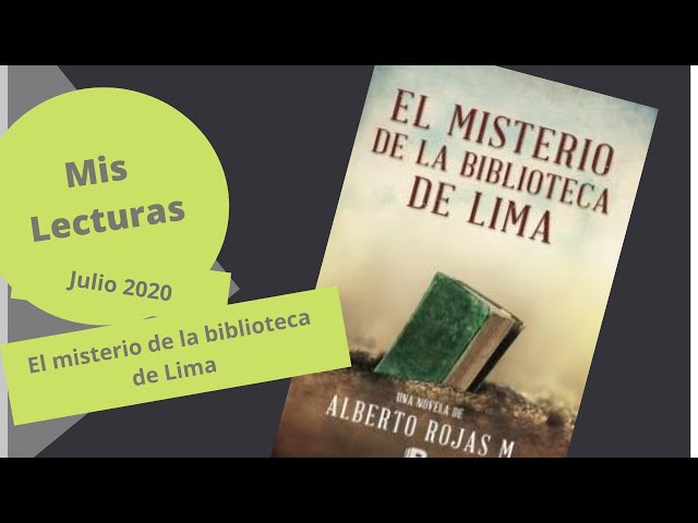 Vídeo relacionado con El misterio de la biblioteca de Lima
