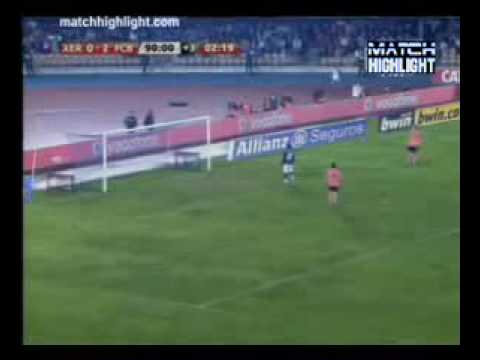 Xerez 0 - 2 Barcelona  (goals)