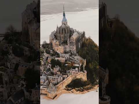 Mont-Saint-Michel na Normandia Francesa - o mais próximo possível de Hogwarts!