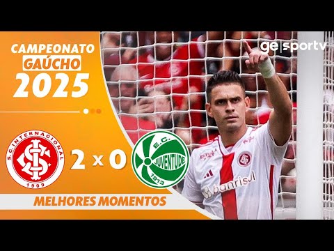 Gols e lances de Internacional x Juventude-RS