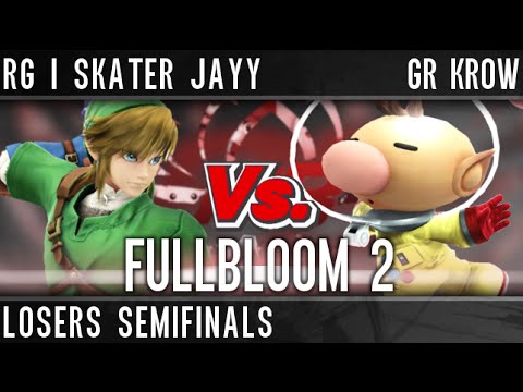 Full Bloom 2 (WiiU) - RG | Skater Jayy VS GR Krow - Losers Semifinals