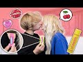 CHAPSTICK CHALLENGE W My GIRLFRIEND ️ Gavin Magnus Ft Coco Quinn