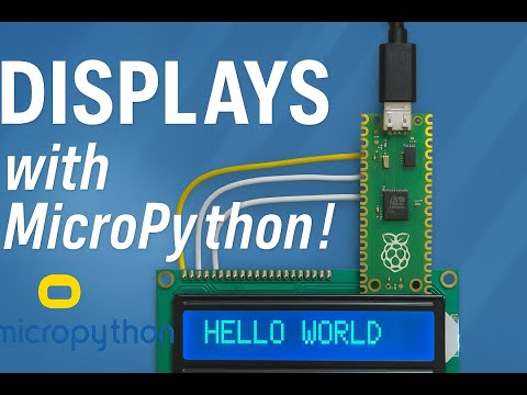 **📟  Raspberry Pi Pico Tutorial #9 - Now I see it - adding displays in MicroPython projects**