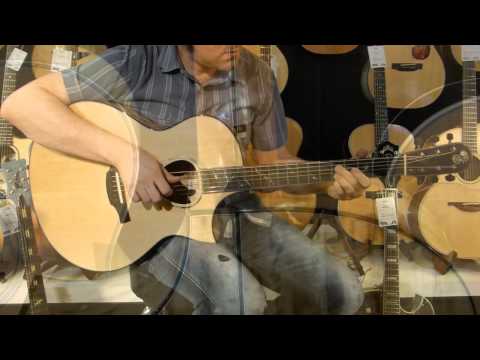James PJE Saluda Custom Forsyths acoustic guitar demo