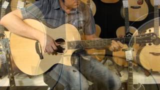 James PJE Saluda Custom Forsyths acoustic guitar demo