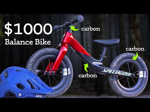 The Hotwalk Carbon is a $1000 balance bike for toddlers. Yes, I tested it.