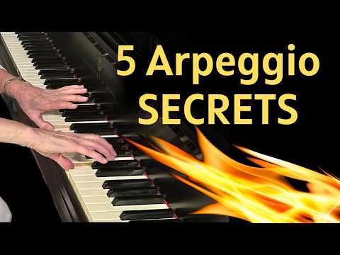 Play Fast, Smooth Piano Arpeggios WITHOUT Tension or Pain