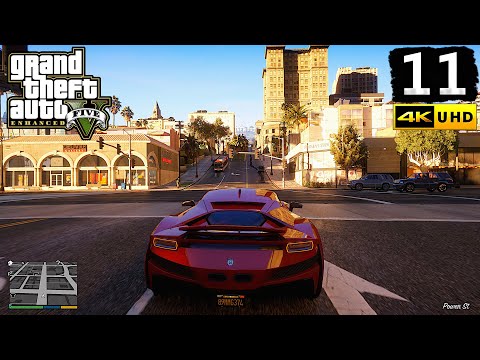 Grand Theft Auto V Enhanced Edition Gameplay Walkthrough Part 11 - PC 4K 60FPS No Commentary