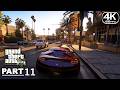 Grand Theft Auto V Enhanced Edition Gameplay Walkthrough Part 11 GTA 5 4K 60FPS PC No Commentary