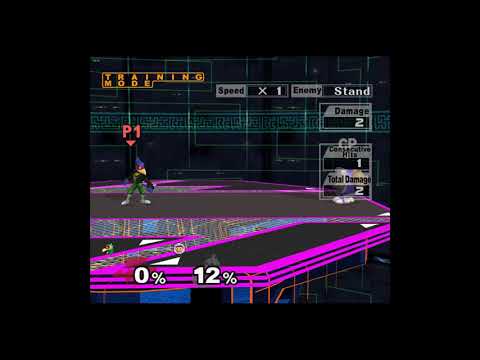 SSBM Falco Alternative Shield Pressure Tutorial