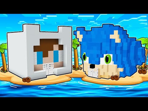 ENES ARSLAN VS BEBEK SONİC ADA EV KAPIŞMASI - 😨 Minecraft