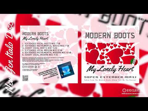 [BCR 1123] Modern Boots - My Lonely Heart (Extended Vocal Boots Mix)