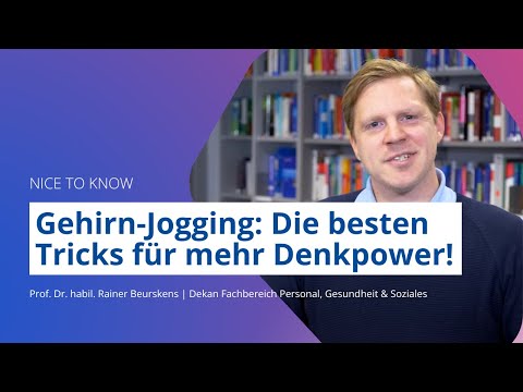 🧠 Gehirnjogging: So steigerst Du Deine mentale Fitness!