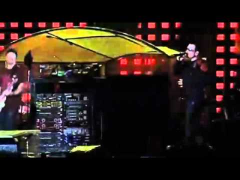 U2 soundcheck Vertigo in Brisbane 2006