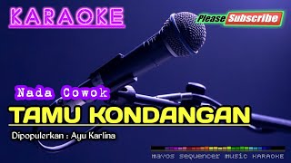 Download lagu TAMU KONDANGAN (Nada Cowok) -Ayu Karlina- KARAOKE mp3