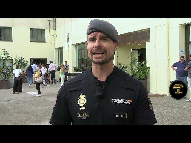 Formación de la Policía Nacional ante la Visita de Su Santidad el Papa