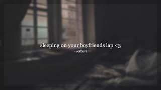 Download lagu Sleeping on your boyfriends lap ♡ - Boyfriend ASMR [Soft Spoken] [Close Comfort] [Sleep Aid] mp3