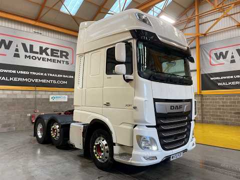 New In Stocklist For Sale: DAF XF106 530 SUPERSPACE *EURO 6* 6X2 TRACTOR UNIT – 2020 – WH70 FDF