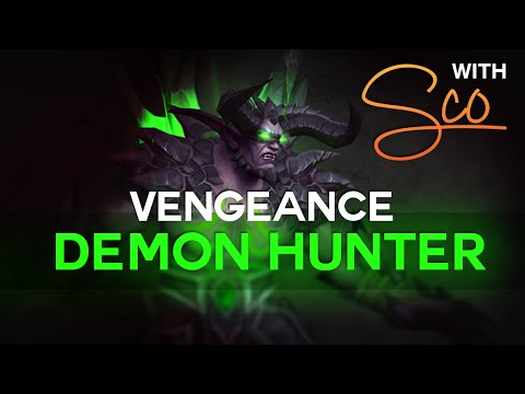 WoW Legion Alpha - Vengeance Demon Hunter Neltharion's Lair 5man