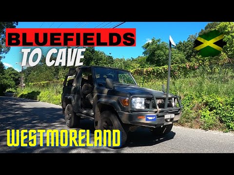 TOUR OF BLUEFIELDS | CAVE | WESTMORELAND #JAMAICA