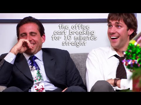 9 Times The Cast Broke IN an Episode of The Office US | Comedy Bites