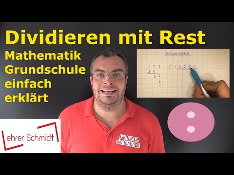 Written division with remainder | Mathematics - simply explained | Lehrerschmidt