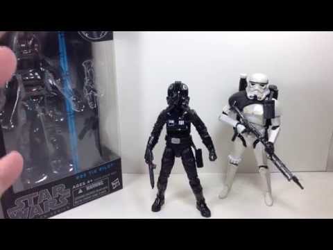 TIE Pilot Star Wars 6 inch Black Series Review