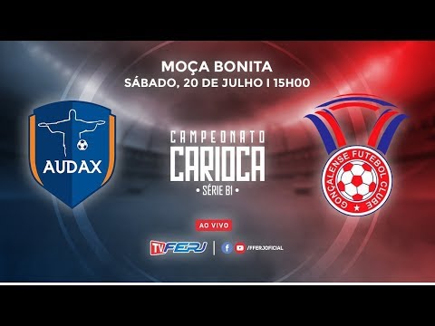 TV FERJ - AUDAX X GONÇALENSE - TAÇA SANTOS DUMONT - B1 - CARIOCA 2019